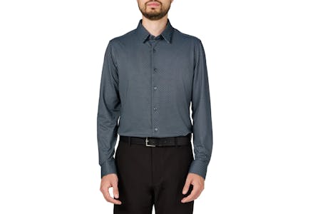 5 Infinity Men's Textured Shirt