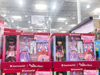 costco american girl welliewishers fairytale dress up set
