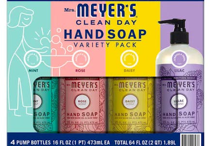 Mrs. Meyer's Hand Soap 4-Pack