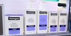store display with neutrogena products