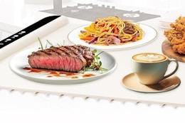 a food warming mat on a table