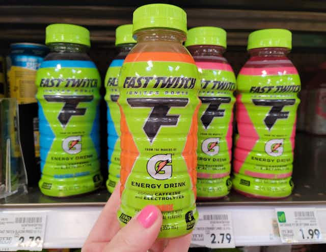 Free Gatorade Fast Twitch Energy Drink at Kroger card image