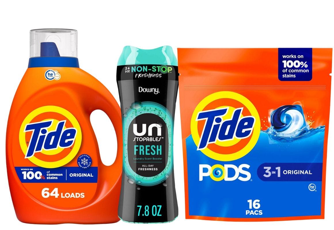 3 P&G Laundry Items