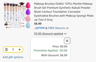 makup cart