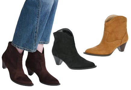 Time and True Women's Booties