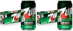 7UP Zero Sugar Soda 24-Pack