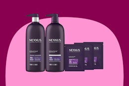 Nexxus Keraphix Shampoo and Conditioner - Damaged Hair Treatment System 