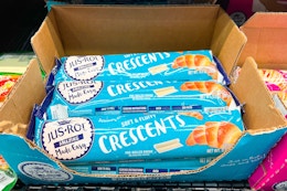 Jus Rol Crescent Rolls, Only $0.64 at Meijer card image