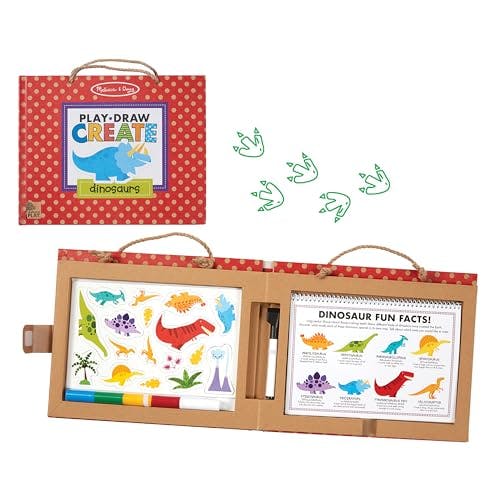 Melissa & Doug Play, Draw, Create Dinosaurs