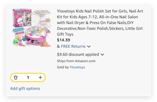 Ylovetoys Kids Nail Polish Set
