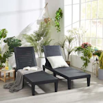 Nestl Chaise Lounge Chair Set