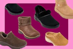 shoes on a grid