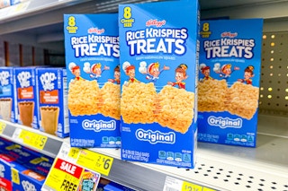 rice krispies treats on dollar general store shelf