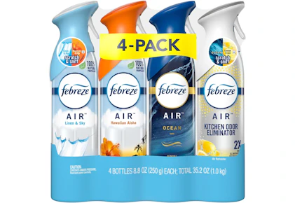 Febreze Air Refresher 4-Pack