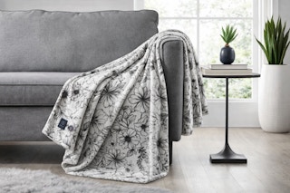 Target Brookstone heated throw blanket