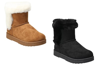 SO Women's Faux-Fur Winter Boots