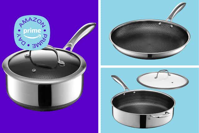 Rare 20% Discount on HexClad Cookware for Prime Day card image