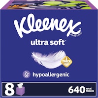 3 Kleenex Facial Tissues 8-Packs