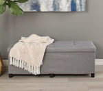 Collapsible Storage Bench