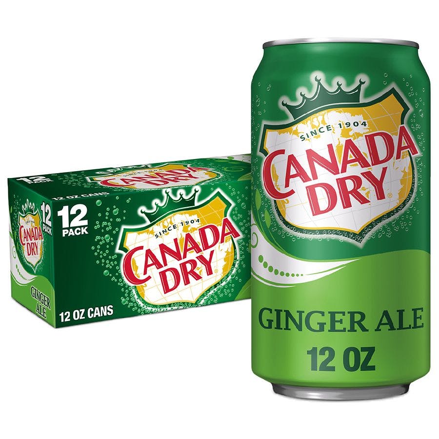 3 Canada Dry Ginger Ale 12-Packs
