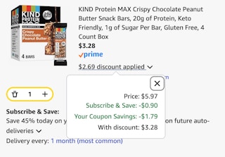 kind bars cart