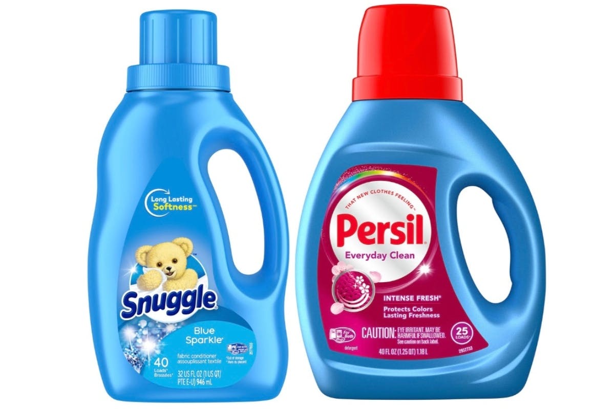 3 Snuggle + 2 Persil Products