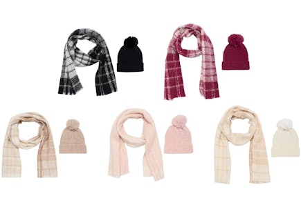 Madden NYC Women's Scarf and Hat