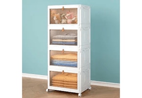 Stackable Plastic Storage Bins