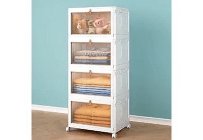 Stackable Plastic Storage Bins