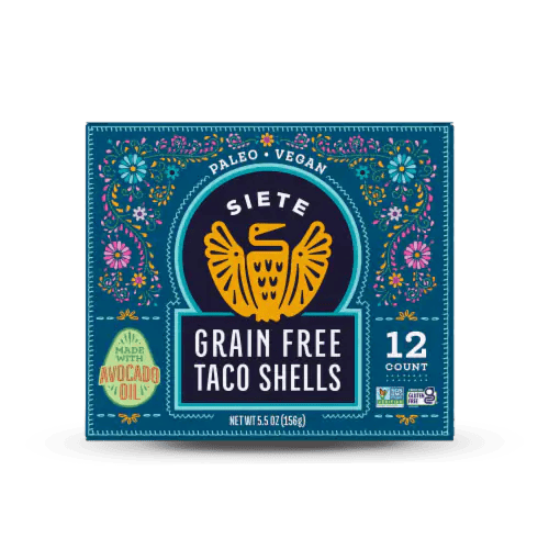 2 Siete Taco Shells Boxes