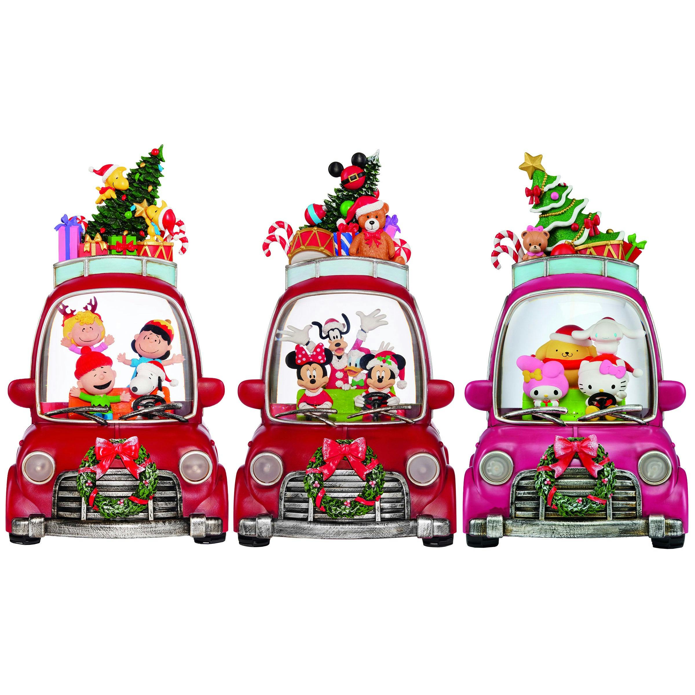 Licensed Holiday Water Spinning Car