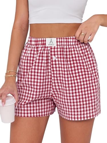 ANRABESS Women's Boxer Shorts