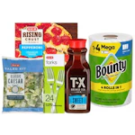 Free H-E-B Plastic Forks, Knives or Spoons AND H-E-B Salad Kit AND H-E-B TX Brewed Tea AND Bounty Paper Towel