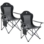 Folding Camping Chairs 2-Pack