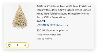 Artificial Christmas Tree