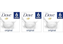 3 Dove Beauty Bar 6-Packs