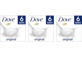 3 Dove Beauty Bar 6-Packs