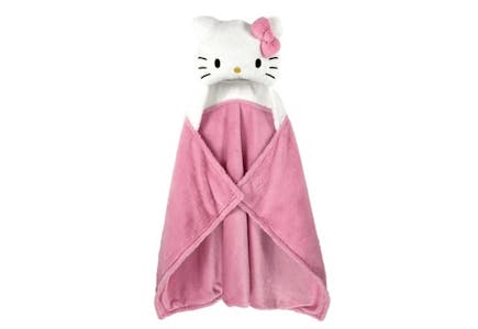 Hello Kitty Kids' Hooded Blanket