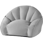 Velvet Plush Bean Bag Sofa Chair