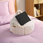 Artesia Lap Pouf Round Throw Pillow