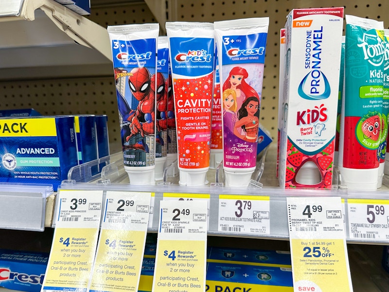 crest kids toothpaste walgreens