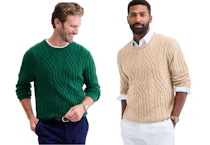 Club Room Men's Cable-Knit Sweater