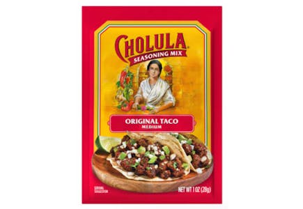 Cholula Seasoning Packet