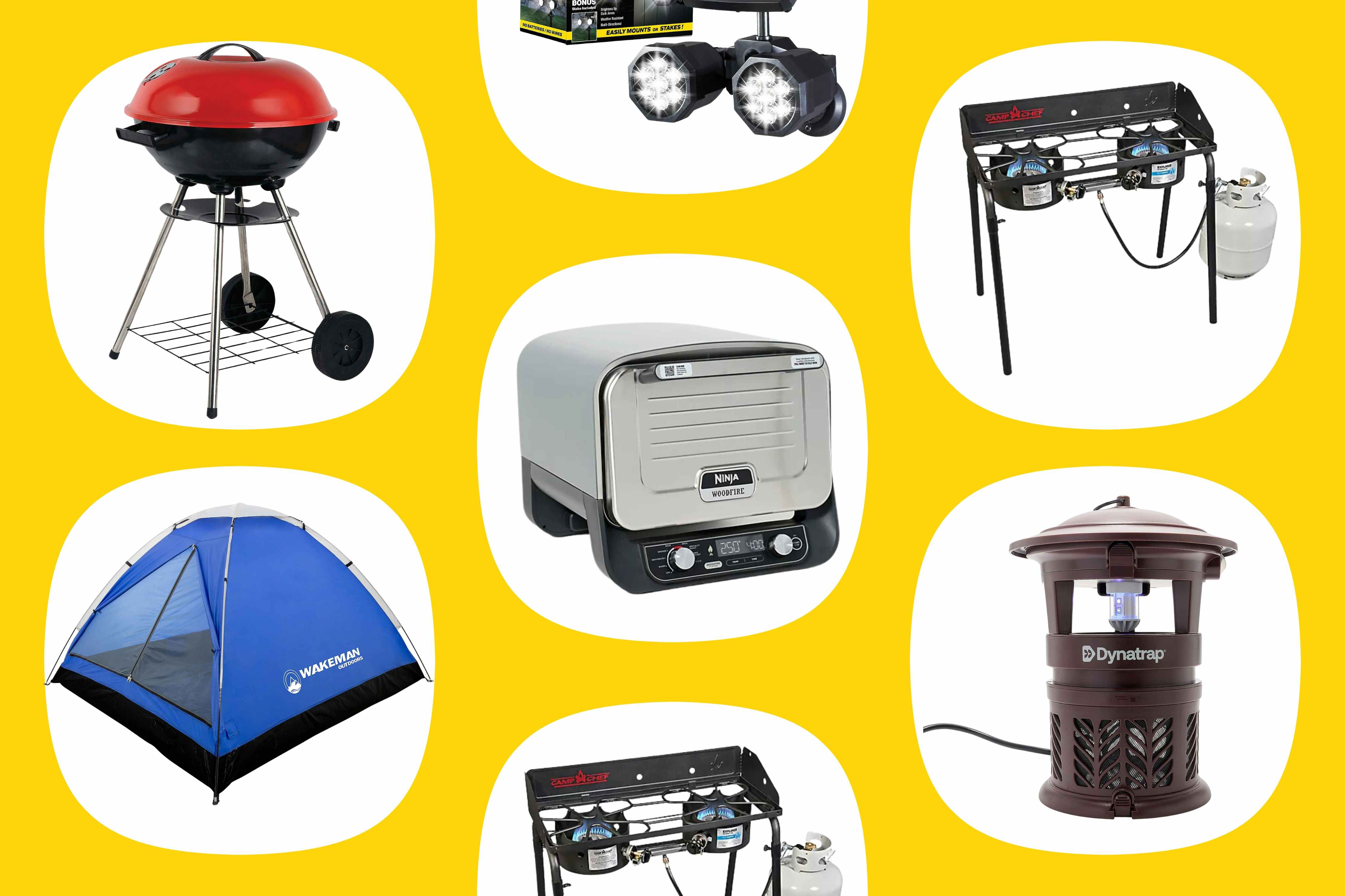 Grab Your Camping Essentials: $56 Grill, $30 Tent, and More