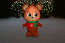 Lowe's Holiday Living bear inflatable