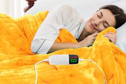 amazon heated blanket