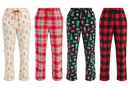 Holiday Time Women's Sleep Pants