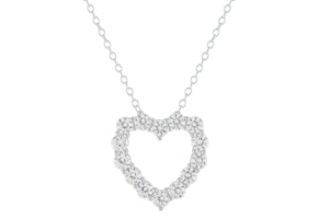 Yes, Please Heart Pendant Necklace
