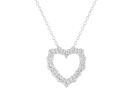 Yes, Please Heart Pendant Necklace