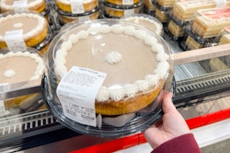 Pumpkin Cheesecake Is Back at Costco for $19.99 card image